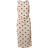 VRS dame midi kjole med mesh str. M - beige