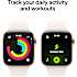 Apple Watch S11 (2025) GPS 42 mm - Rose Gold Aluminium - Light Blush Sport Band S/M