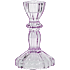 Lysestage 10 cm - lilla