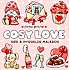 Cozy Love malebog - Coloring Book Cafe