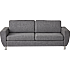 Rom Nordic 2,5 personers sofa - antracit