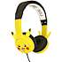 Pokémon børnehøretelefoner - Pikachu gul/sort