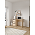 Function Plus skrivebord med 3 skuffer - trælook