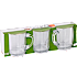 Kaffe/te glas 240 ml - 3-pak