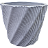 Volano krukke – grå - Ø: 30 x H: 25 cm