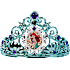 Disney prinsesse tiara - flere varianter - assorteret