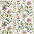 Mønstrede servietter 33x33 cm 20-pak - rosa blomster