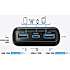 SBS Solar Power Bank 20.000mAh - sort