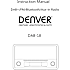 Denver DAB-18 DAB+/FM radio - mørkegrå