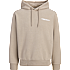JJ REBEL herre hoodie med print str. 2XL - beige
