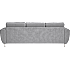 Rom Nordic vendbar sofa med chaiselong - antracit