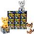Warrior Cats Mini Mystery bamse 15 cm - flere varianter - assorteret
