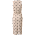 VRS dame midi kjole med mesh str. M - beige