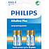 Philips Alkaline Plus AAA batterier 4-pak