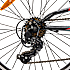 Puch firestorm børnecykel 7 gear 24" - sort/rød