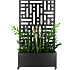 Avena plantekasse i metal m. espalier