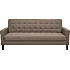 Milton sovesofa med opbevaring - brun