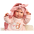 Llorens dukke med rosa sutteklud 42 cm