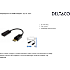 Deltaco displayport til HDMI adapter - sort