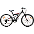 Puch firestorm børnecykel 7 gear 24" - sort/rød