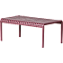 Messina loungebord - plum