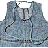 VRS dame denim top str. 2XL - blå