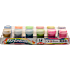 Acrylic paint 12x20 ml glitter colors