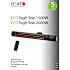 HEAT1 ECO HIGH-LINE 2000W TERRASSEVARMER - SORT