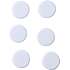 NAGA whiteboard magneter 6-pak - hvid