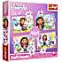 Gabbys Dollhouse puslespil - 35, 48, 54 og 70 brikker