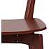 Roxby spisebordsstol - lakeret terracotta