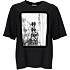 VRS dame oversize T-shirt str. M - sort