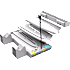 Oniverse PS5 Nexus Multi Ladestand - Hvid