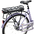 SCO Premium E-Fresh dame elcykel 26" 12,5AH - lilla