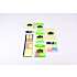 Mega sticky notes - assorteret
