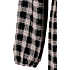 VRS dame kjole med tern str. 2XL - sort