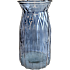 Glasvase H: 20 cm - blå