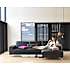 DEBEL Line lamelgardin 240 x 250 cm - sort