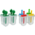 Isforme 4 stk. – flere varianter – assorteret