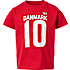 VRS børne fodbold T-shirt str. 122/128 - rød