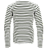 VRS børne bluse med striber str. 98/104 - grøn