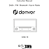 Denver DAB-18 DAB+/FM radio - mørkegrå
