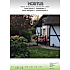 HORTUS panelhegn med dekorations "X", hegnspakke 8 fag -sort