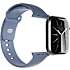 Puro Icon Apple Watch 9 38-40-41 mm og 10 42 mm 3-pak - blå