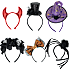 Halloween hårbøjle - flere varianter - assorteret