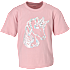 VRS børne T-shirt str. 122/128 - rosa