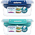 Sistema Stax To Go firkantet madkasse - 1,15 liter - flere varianter - assorteret