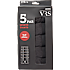 VRS herre 5-pak tights str. 2XL - sort