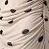 VRS dame midi kjole med mesh str. M - beige
