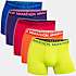 Marathon herre 5-pak tights str. M - multifarvet